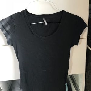Black v neck